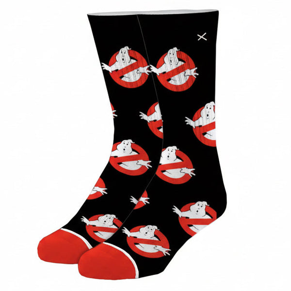 Odd Sox crew socks Ghostbusters Logos Black US 8-12