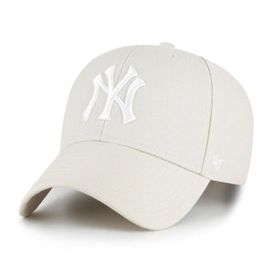 '47 New York Yankees Natural MVP Snapback Bone