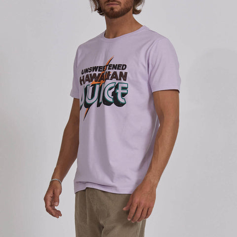 Lightning Bolt Juice Short Sleeve T-Shirt Pastel Lilac
