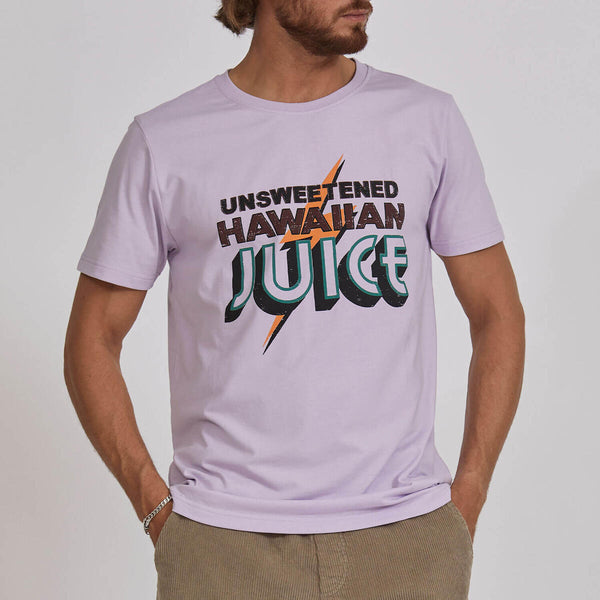 Lightning Bolt Juice Short Sleeve T-Shirt Pastel Lilac