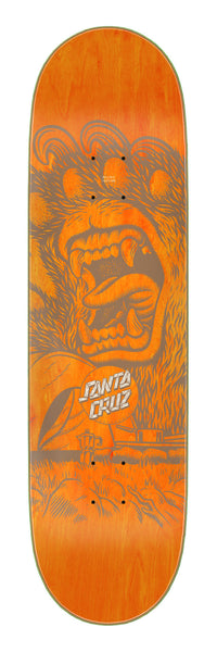 Santa Cruz skateboard deck Screaming Grizzly 8.50"