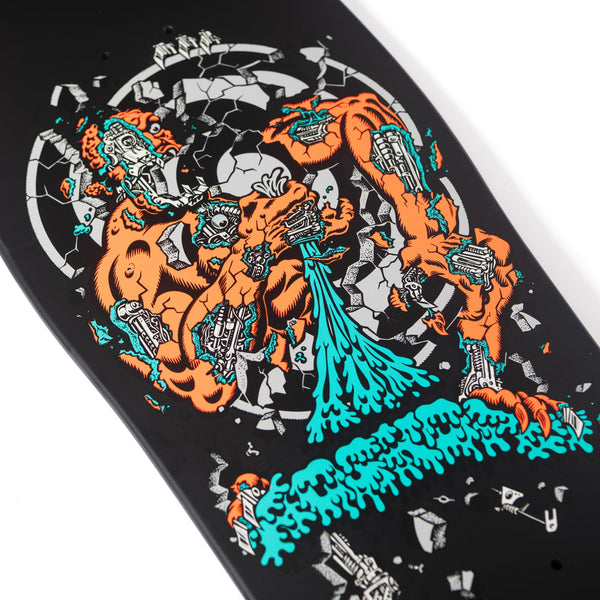 Santa Cruz skateboard deck Roskopp Four Reissue Black 10.21"