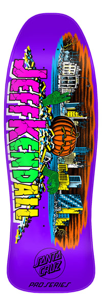 Santa Cruz skateboard deck Kendall Pumpkin Reissue 10"
