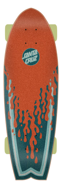 Santa Cruz cruiser skateboard complete Dead Shark 8.81"