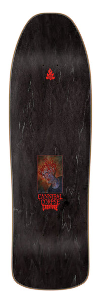 Creature skateboard deck Cannibal Eaten Back to Life 9.35"