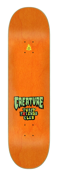 Creature skateboard deck David Gravette Fuzzy Fiends 8.3"