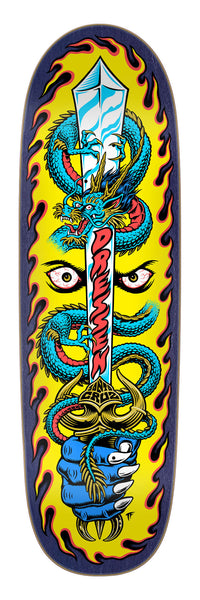 Santa Cruz skateboard deck Dressen Sword Pro Shaped 9.25"
