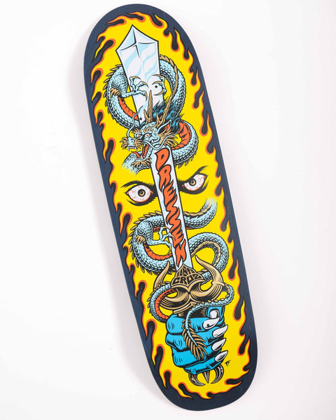 Santa Cruz skateboard deck Dressen Sword Pro Shaped 9.25"