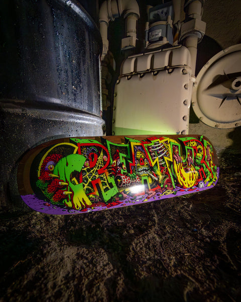 Creature skateboard deck Hallucination 9.25"