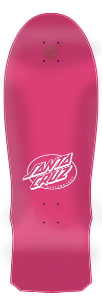 Santa Cruz skateboard deck Grabke Exploding Clock Reissue Pink 10.04"