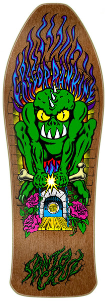 Santa Cruz skateboard deck Rankine Monster Reissue 10.39"