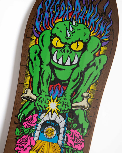 Santa Cruz skateboard deck Rankine Monster Reissue 10.39"