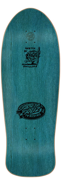 Santa Cruz skateboard deck Natas Sketch Panther Reissue 10.54"