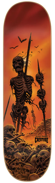 Creature skateboard deck Baekkel Wasted 8.6"