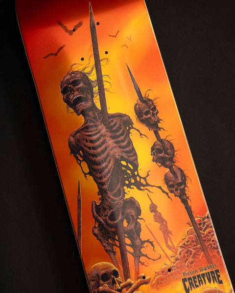 Creature skateboard deck Baekkel Wasted 8.6"