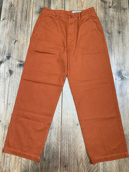 Santa Cruz Women's Nolan Chino Size 8 Rust SAMPLE 50% OFF