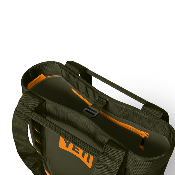 YETI Camino® 20 Carryall Tote Bag – Olive / King Crab Orange