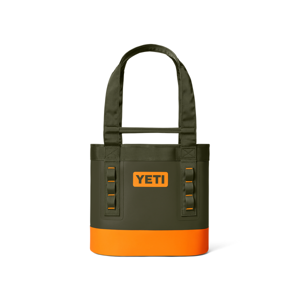 YETI Camino® 20 Carryall Tote Bag – Olive / King Crab Orange