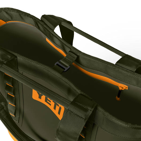 YETI Camino® 35 Carryall Tote Bag – Olive / King Crab Orange
