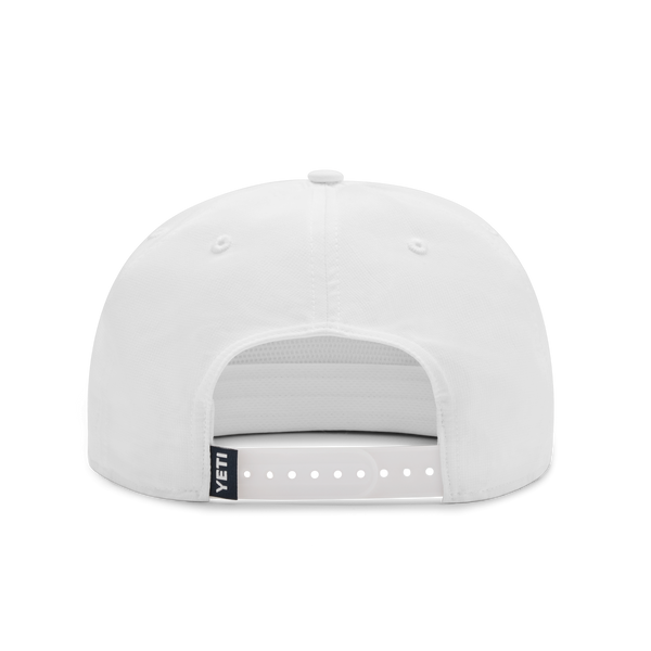 Yeti Coolers® “Wildly Stronger” Flat Brim Rope White