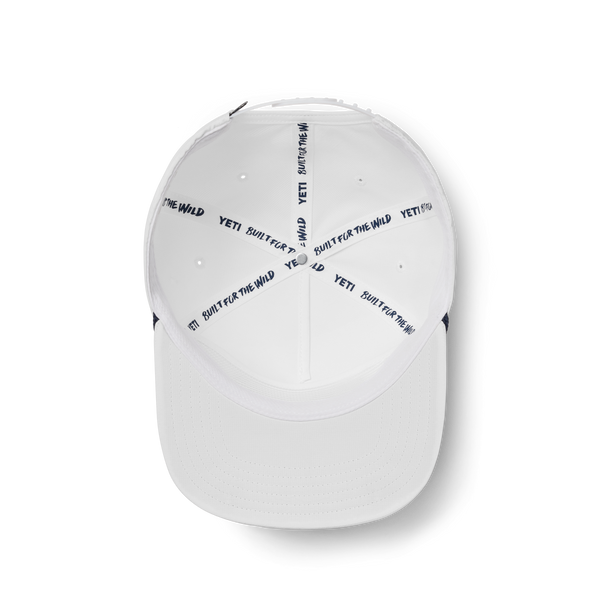 Yeti Coolers® “Wildly Stronger” Flat Brim Rope White