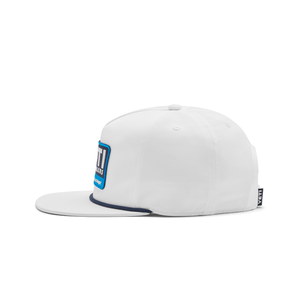 Yeti Coolers® “Wildly Stronger” Flat Brim Rope White