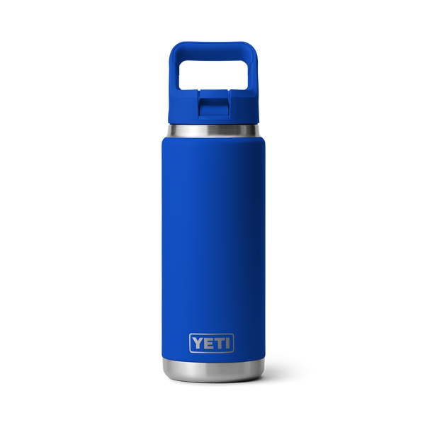 Yeti Rambler Straw Bottle Insulated Royal Blue 26oz - 769ml