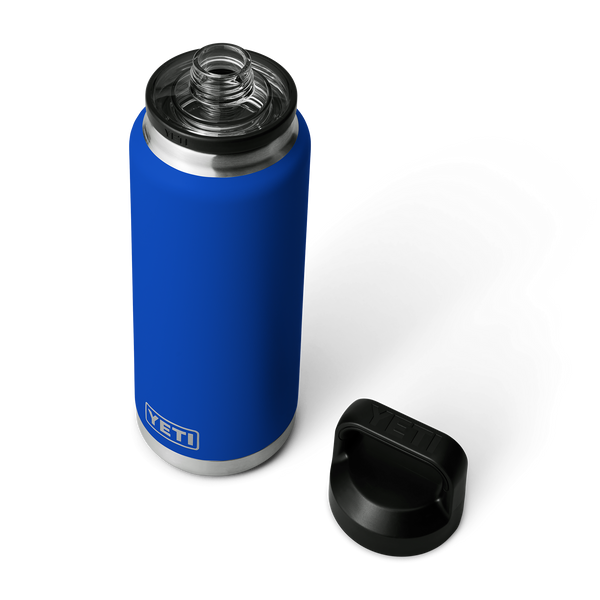 Yeti Rambler Bottle Insulated Royal Blue with chug cap 36oz - 1.06L