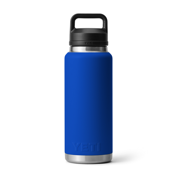 Yeti Rambler Bottle Insulated Royal Blue with chug cap 36oz - 1.06L