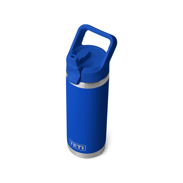 Yeti Rambler Straw Bottle Insulated Royal Blue 18oz - 532ml