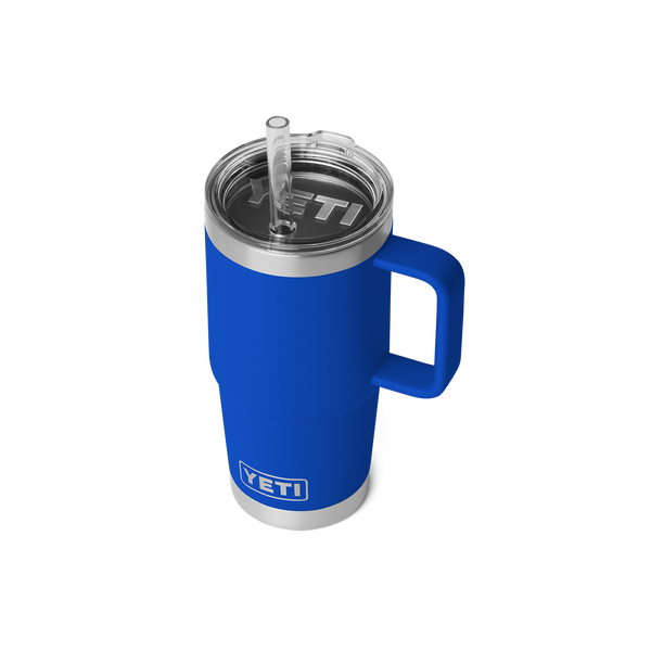Yeti Rambler Straw Mug Insulated Royal Blue 25oz - 739ml