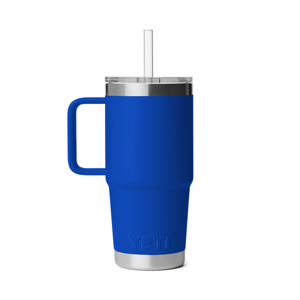 Yeti Rambler Straw Mug Insulated Royal Blue 25oz - 739ml