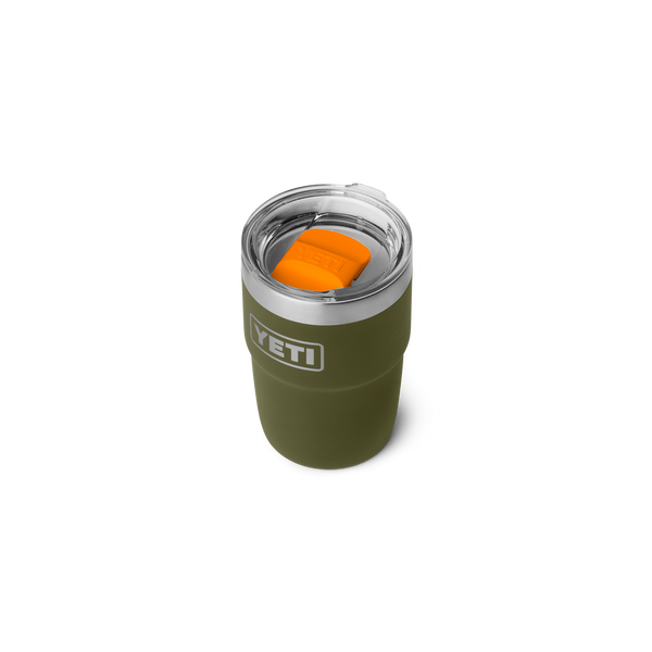 YETI Rambler® Stackable Cup Insulated – Olive / King Crab Orange – 8oz / 236ml