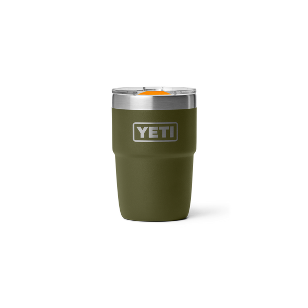 YETI Rambler® Stackable Cup Insulated – Olive / King Crab Orange – 8oz / 236ml