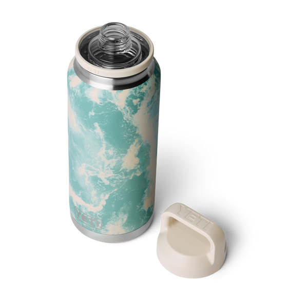 Yeti Rambler Bottle Insulated Sea View with chug cap 36oz - 1.06L