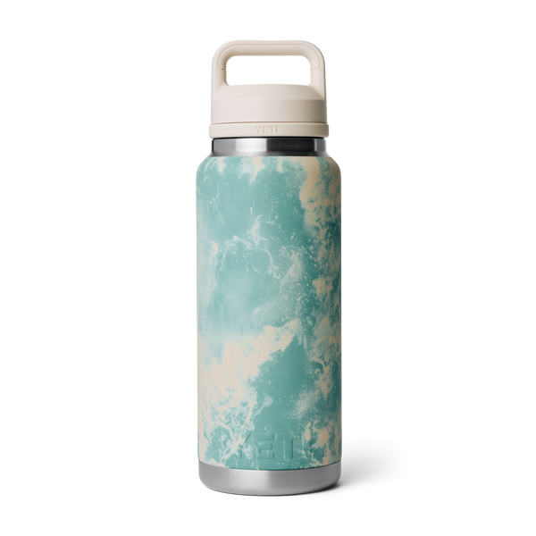 Yeti Rambler Bottle Insulated Sea View with chug cap 36oz - 1.06L