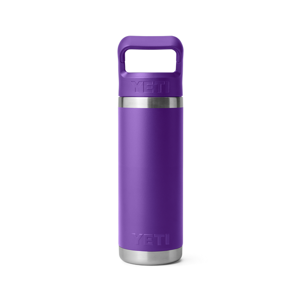 Yeti Rambler Straw Bottle Insulated Pace Purple Camp 18oz - 532ml