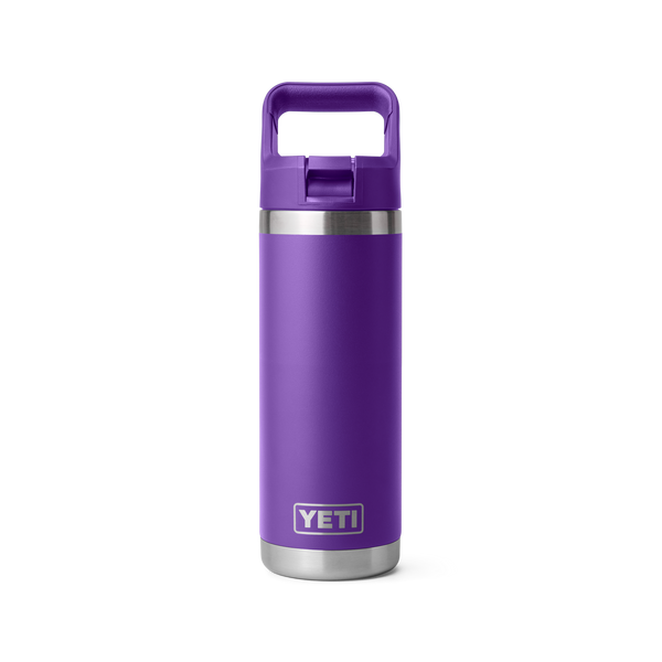 Yeti Rambler Straw Bottle Insulated Pace Purple Camp 18oz - 532ml