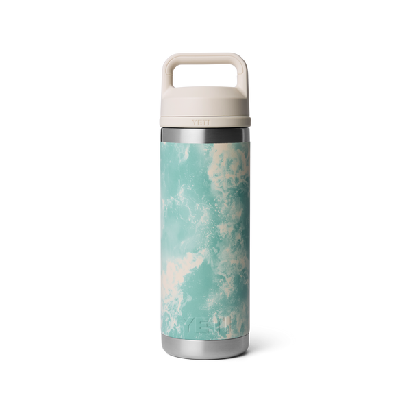 Yeti Rambler Bottle Insulated Sea View with chug cap 18oz - 532ml