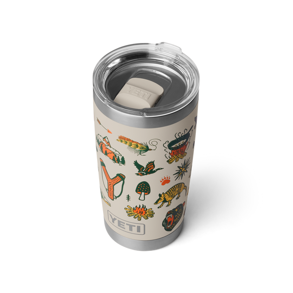 Yeti Rambler Tumbler Insulated Cape Summer Camp 20oz - 591ml