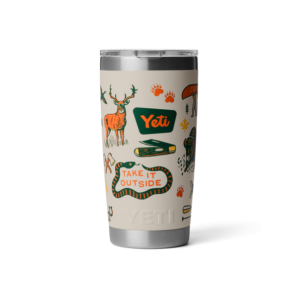 Yeti Rambler Tumbler Insulated Cape Summer Camp 20oz - 591ml