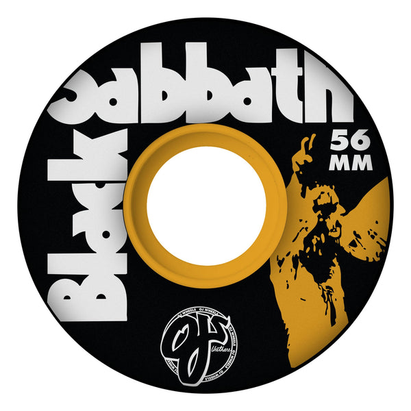 OJ skateboard wheels x Black Sabbath Vol 4 Key Frame 56mm 78A