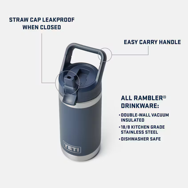 Yeti Rambler Kids Bottle Insulated Pace Purple 12oz - 355ml
