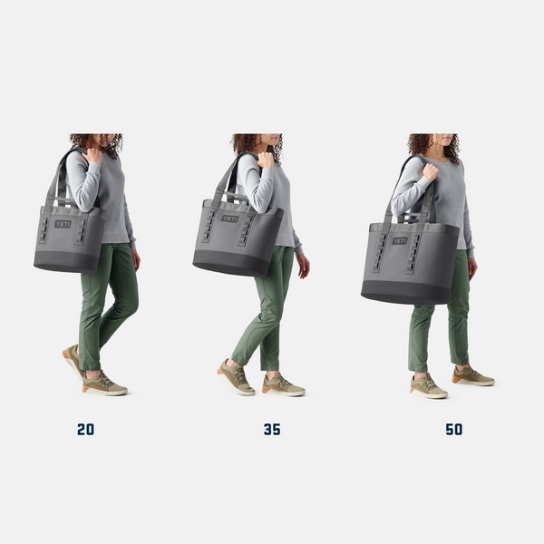 YETI Camino® 35 Carryall Tote Bag – Olive / King Crab Orange