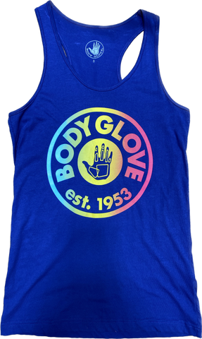 Body Glove Womens Royal Blue Vest Size UK8 Sample 60% Off BGVEST1