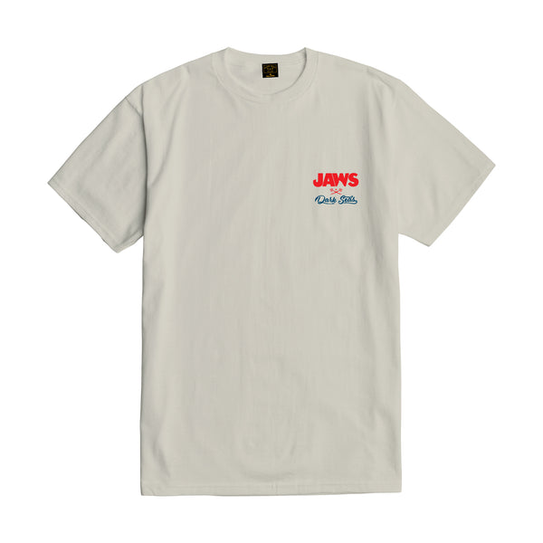 Dark Seas x Jaws Deepest Fear Tee shirt cream 304000510J