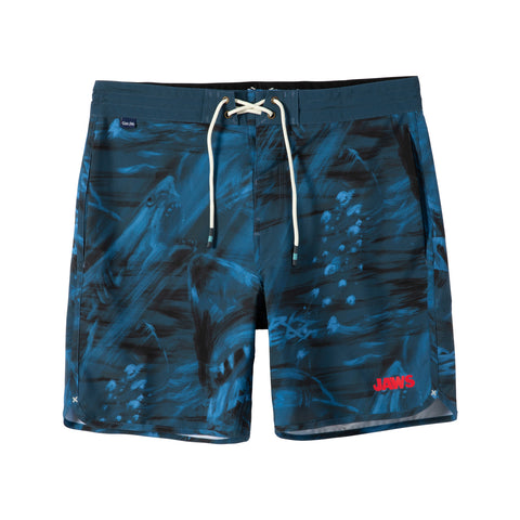 Dark Seas x Jaws Benchley Boardshorts Navy 315200130J