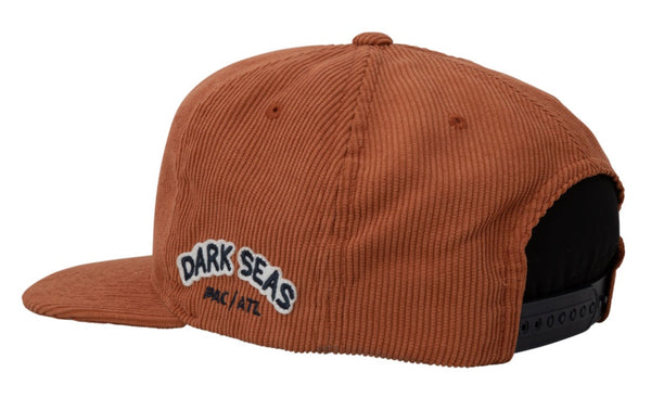 Dark Seas Booster hat rust 321000500