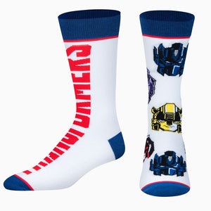 Odd Sox Transformers Split Mens Crew Socks Size US 8-12