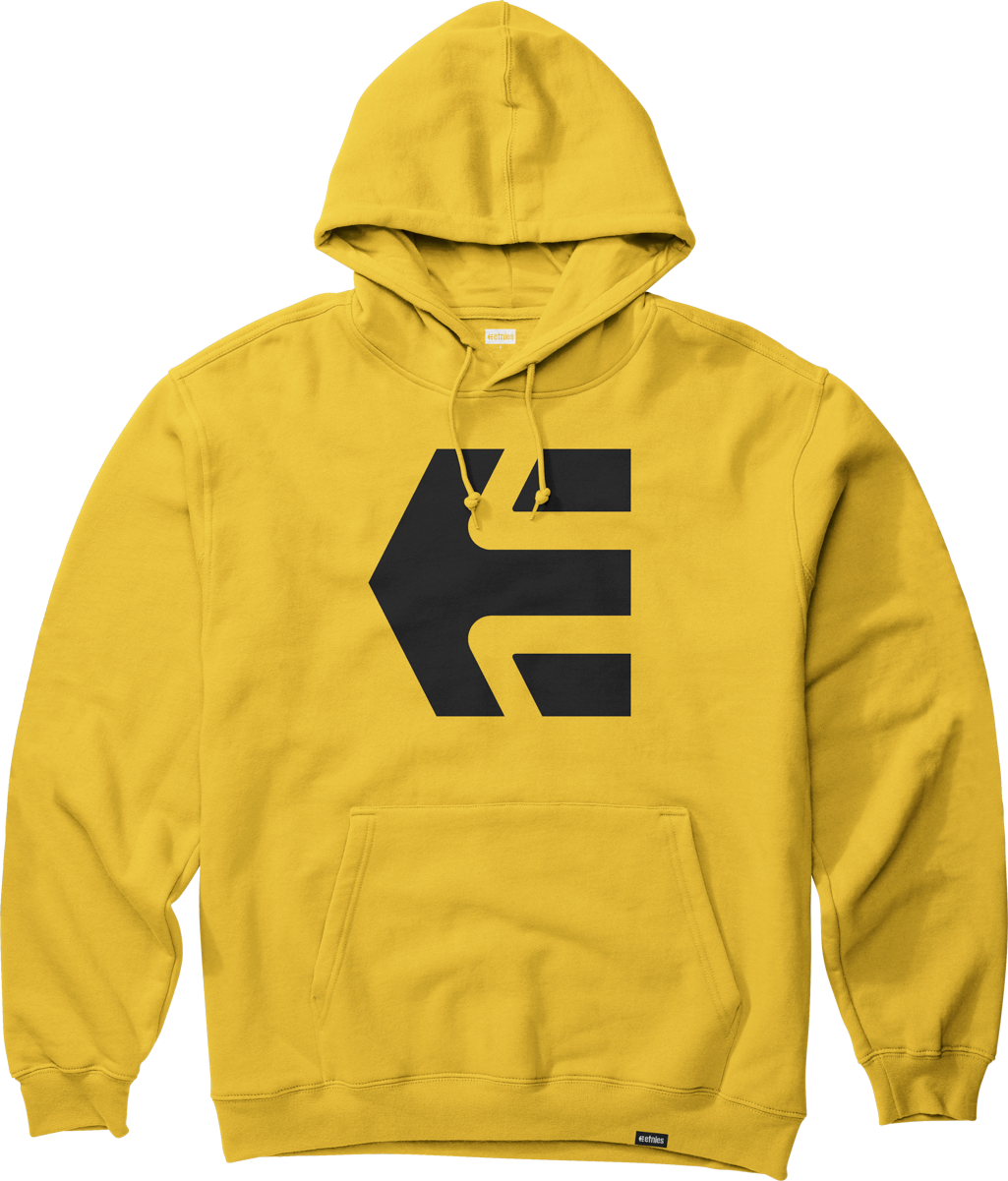 Etnies Mens Classic Icon Hoodie Yellow